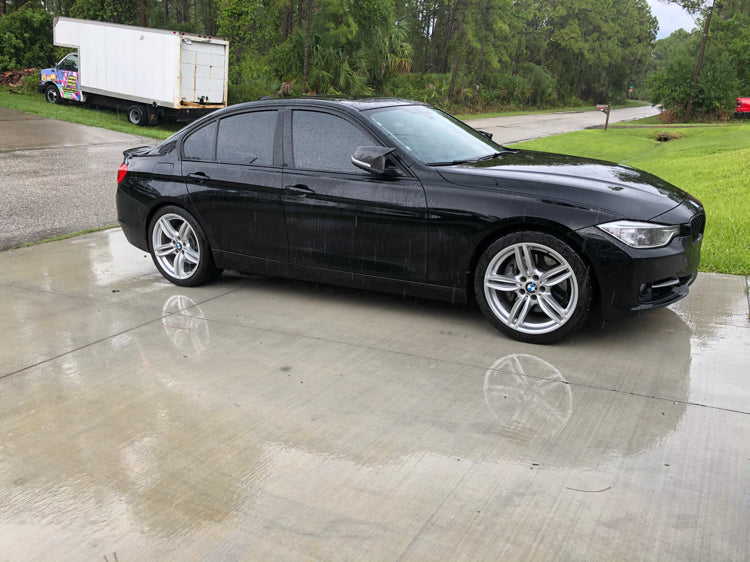 19” staggered BMW Style 351M wheels and tires