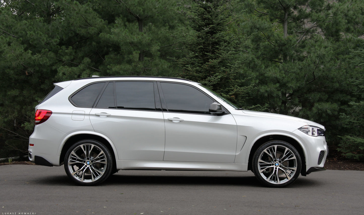 21” staggered BMW Style 599M X5/X6 wheels and summer tires
