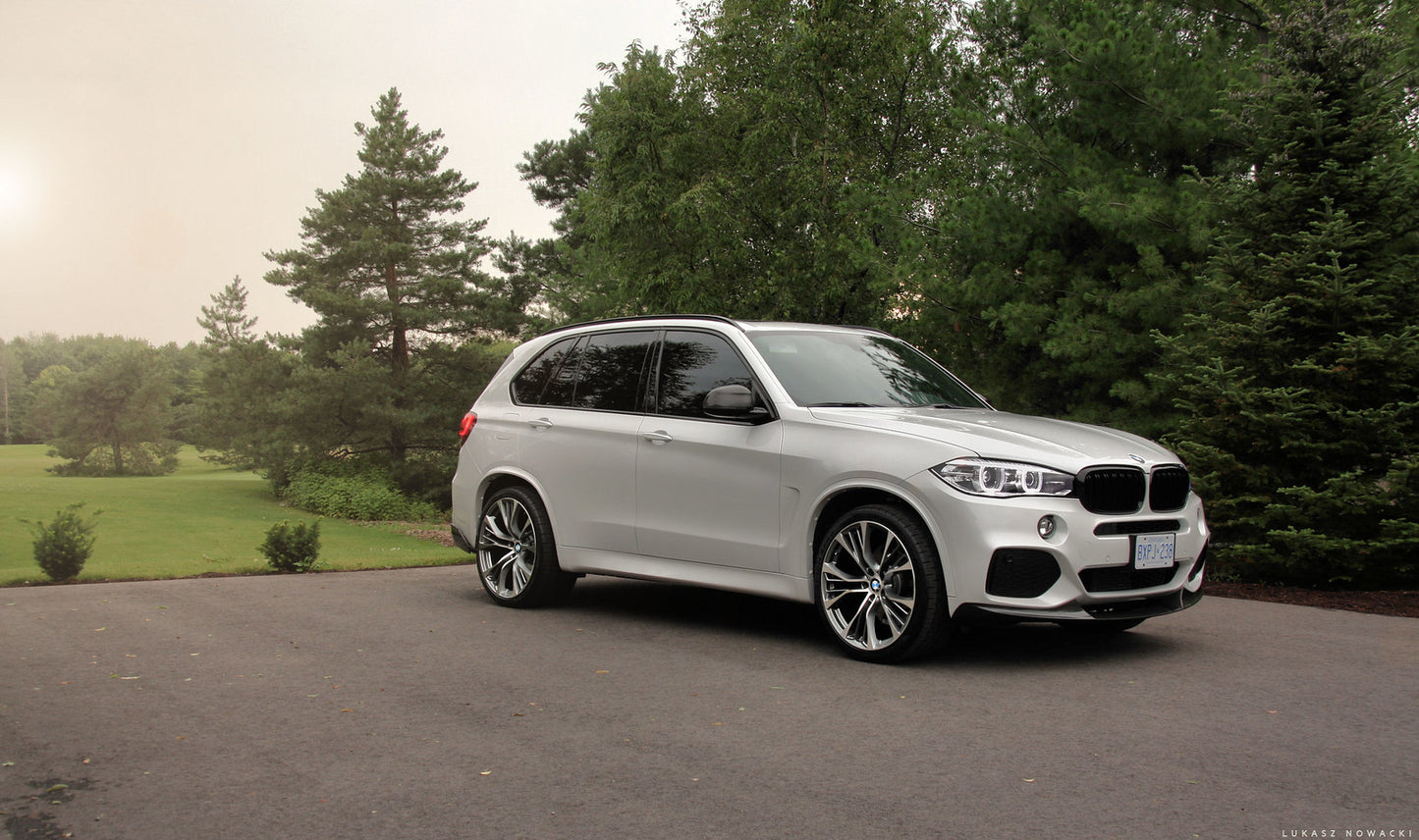 21” staggered BMW Style 599M X5/X6 wheels and summer tires