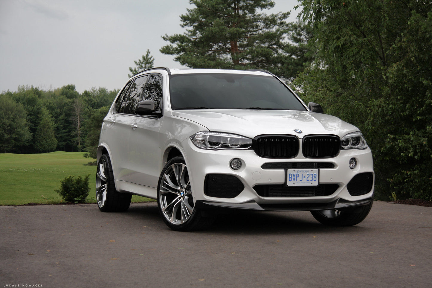 21” staggered BMW Style 599M X5/X6 wheels and summer tires