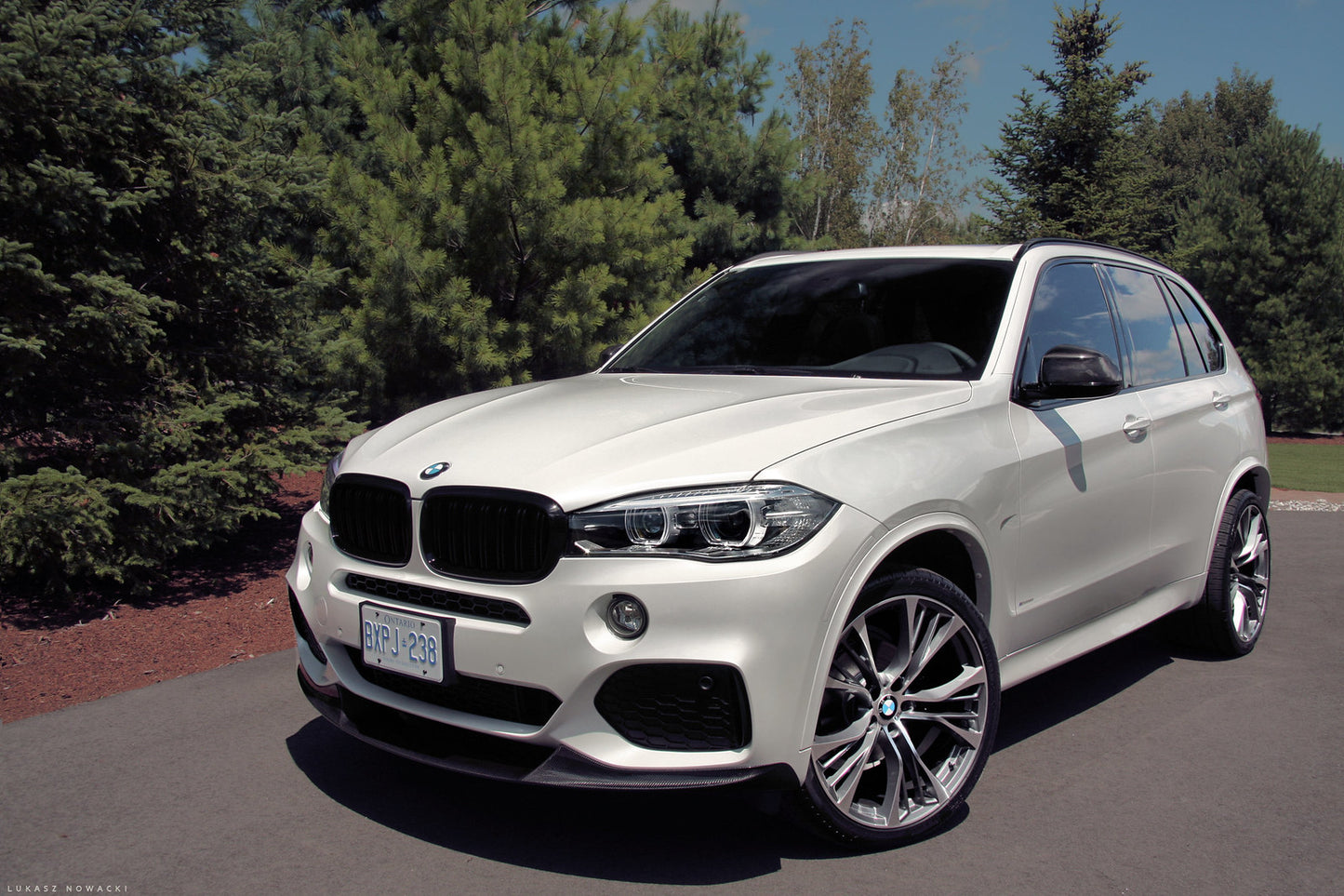21” staggered BMW Style 599M X5/X6 wheels and summer tires