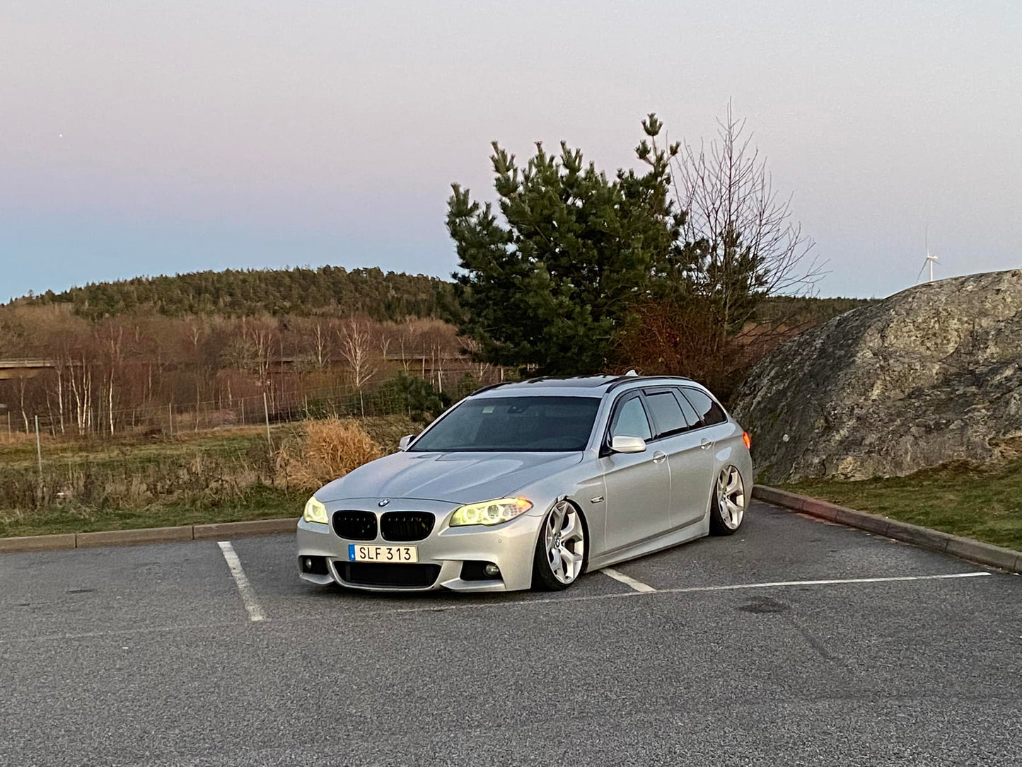 20" staggered BMW Style 214 wheels