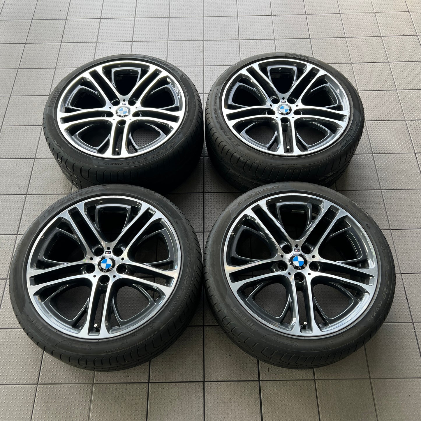 20” staggered BMW Style 310M wheels and Pirelli summer tires
