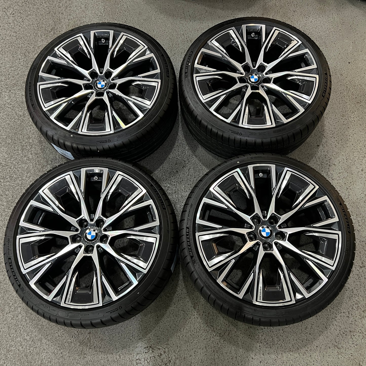 20” BMW Style 862i wheels/Michelin PS4 tires for i4 & M440i Gran Coupé