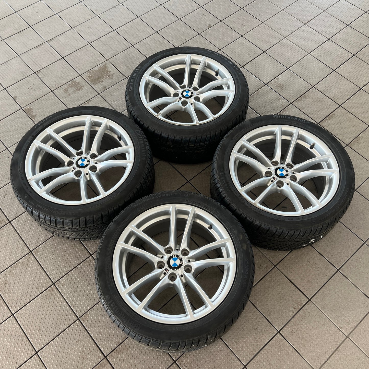 18” BMW Style 640M wheels and Continental winter tires