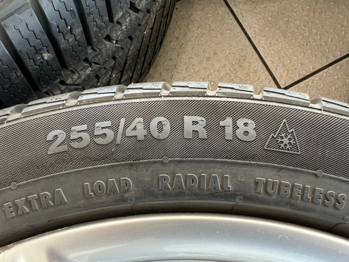 18” BMW Style 640M wheels and Continental winter tires