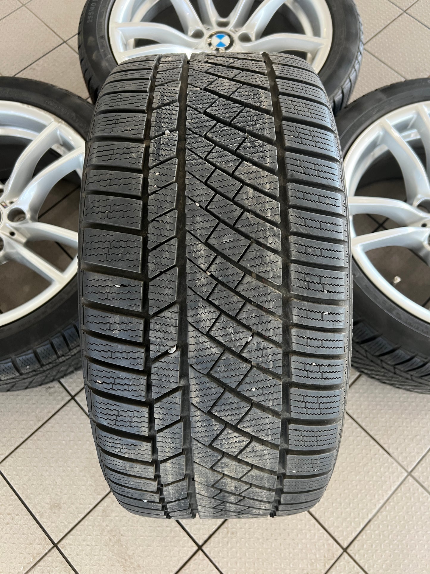 18” BMW Style 640M wheels and Continental winter tires
