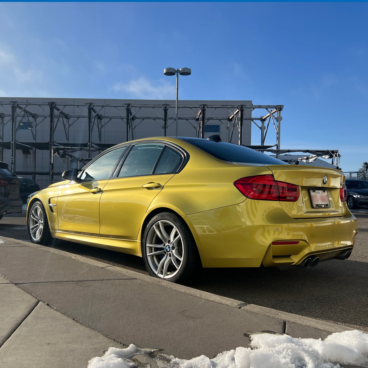 18” BMW Style 640M wheels and Continental winter tires