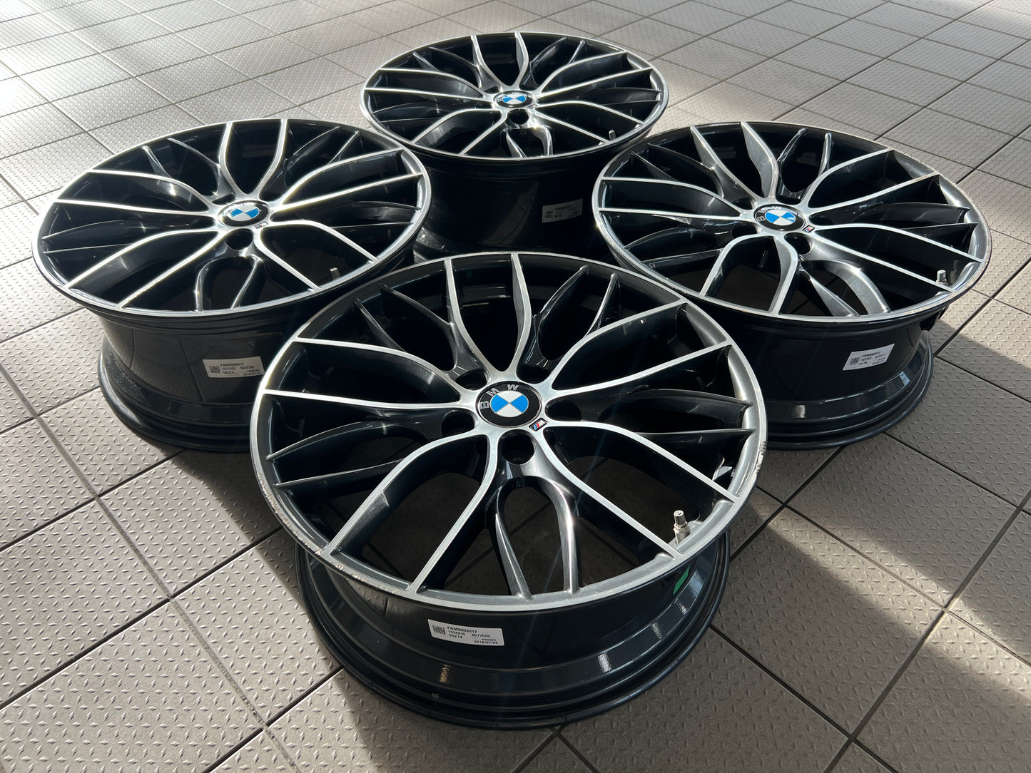 19” BMW Style 405M lightweight forged wheels