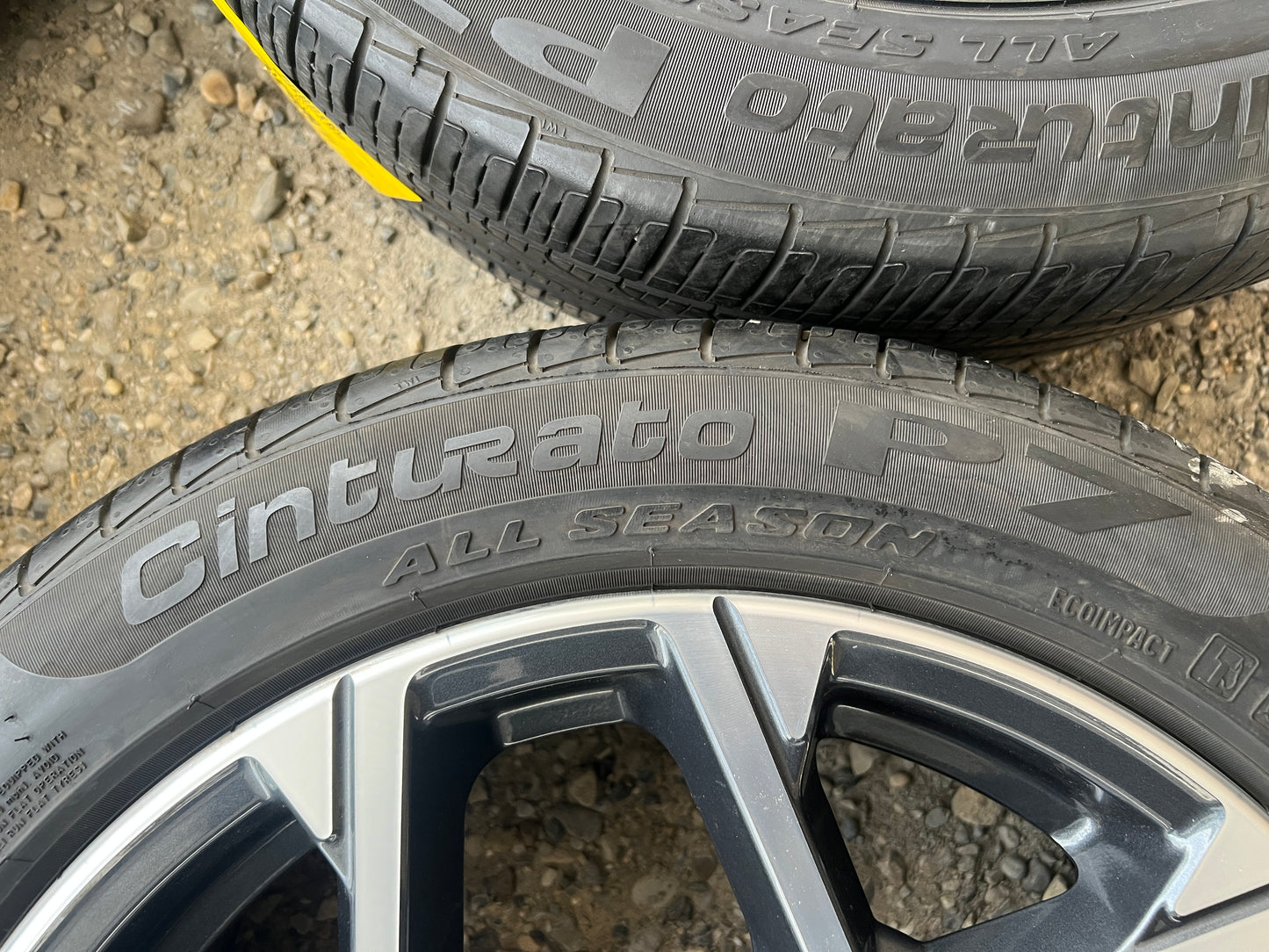 18” BMW Style 579 X1/X2 wheels and 225/50R18 Pirelli all-season tires