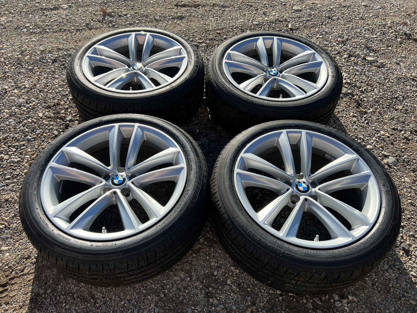 19” BMW Style 630 wheels and 245/45R19 Bridgestone all-season tires