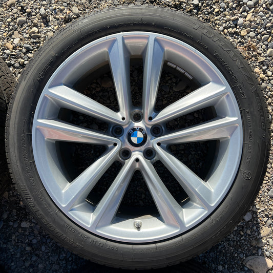 19” BMW Style 630 wheels and 245/45R19 Bridgestone all-season tires