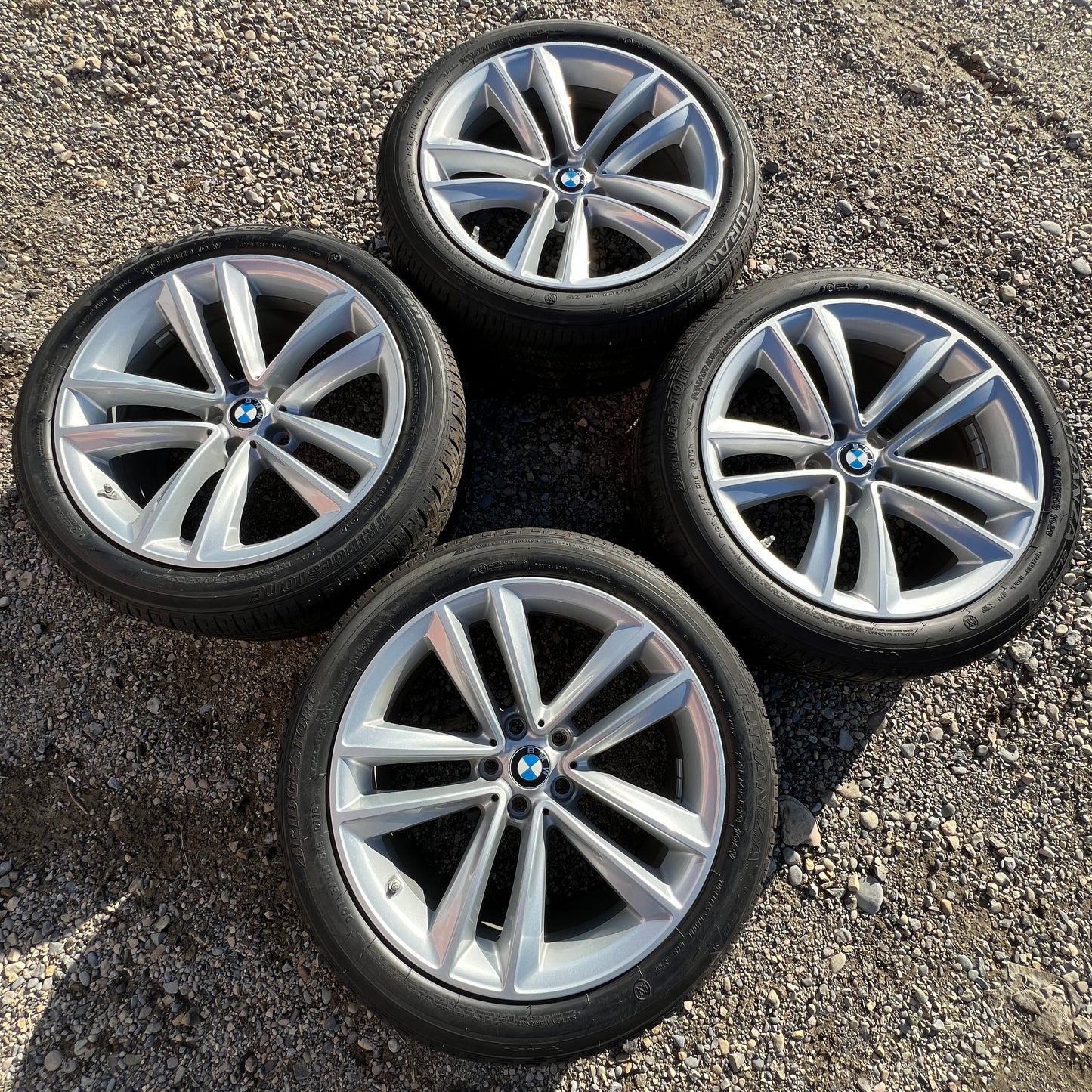 19” BMW Style 630 wheels and 245/45R19 Bridgestone all-season tires