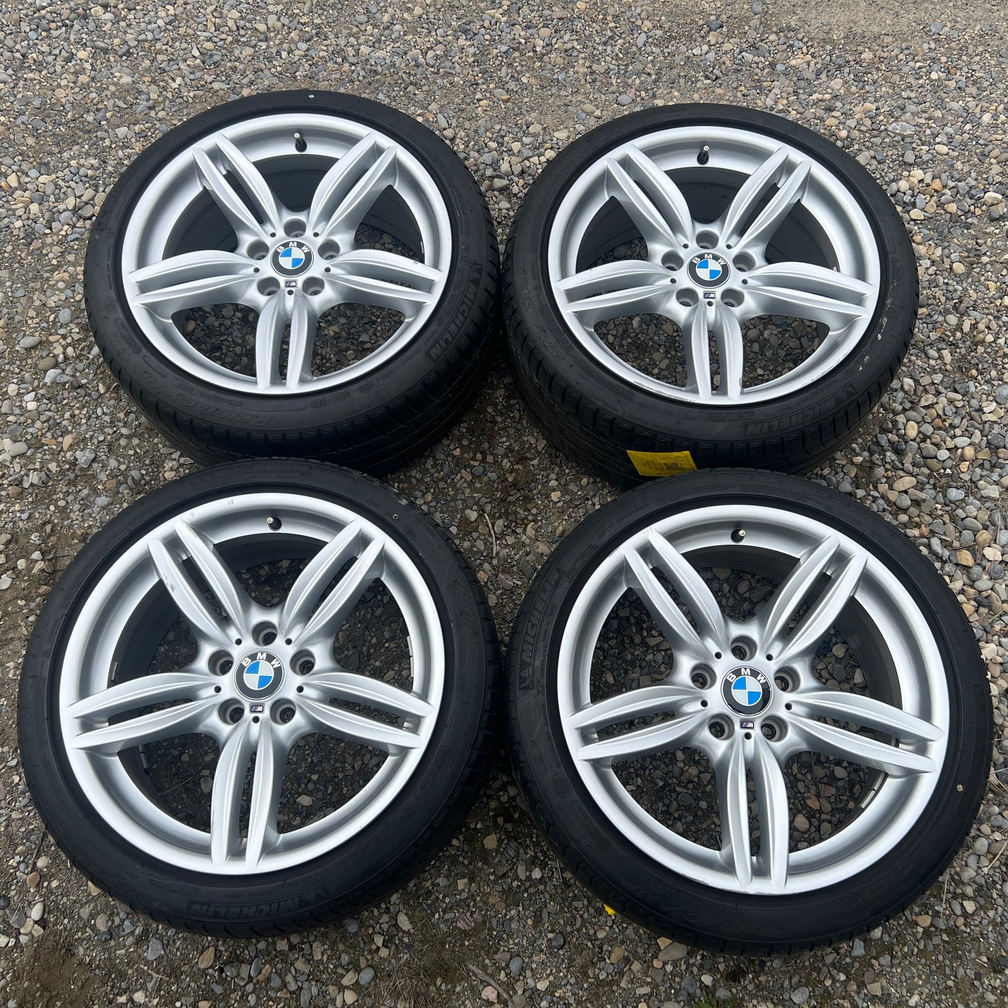 19” staggered BMW Style 351M wheels and tires