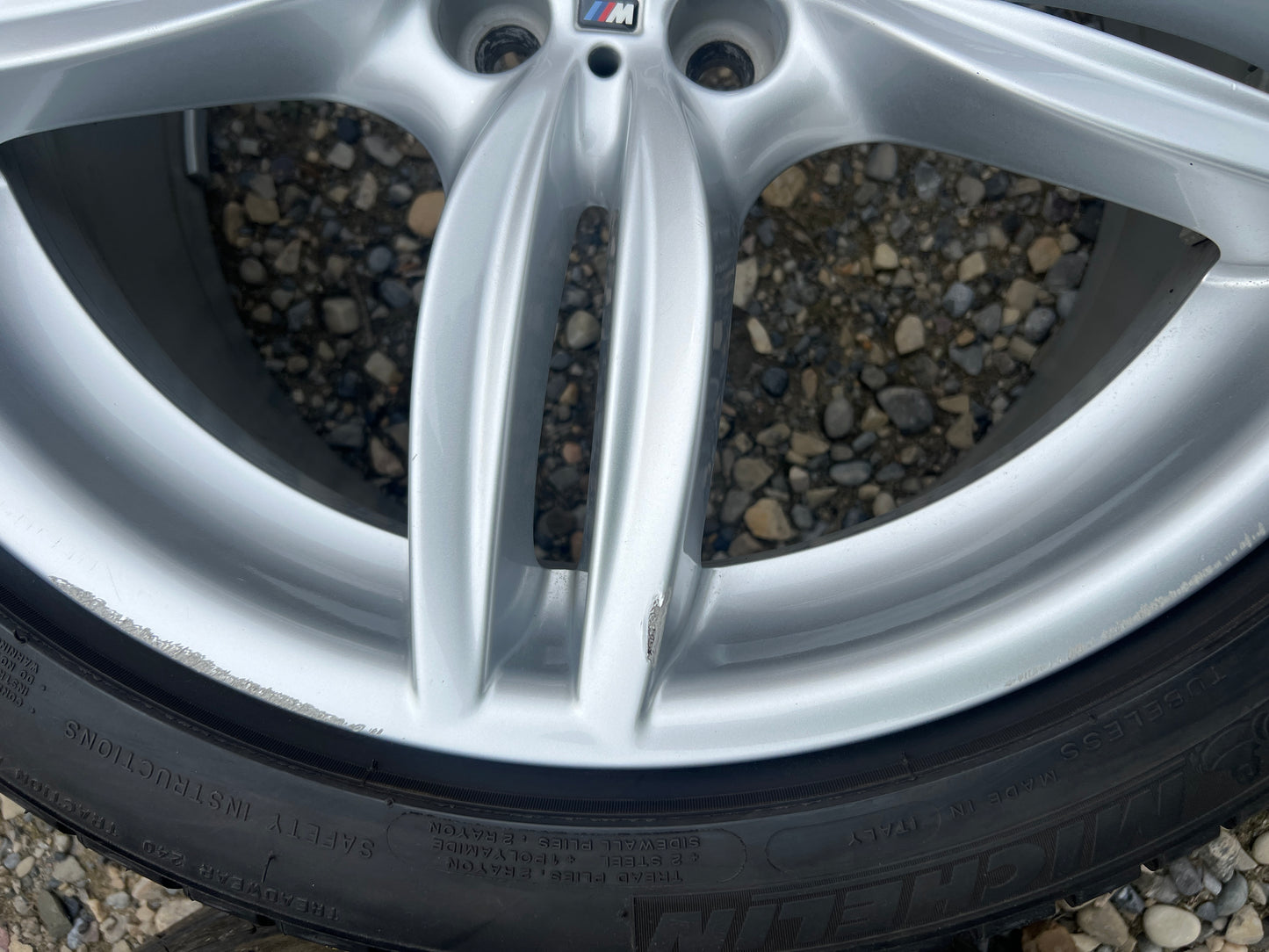 19” staggered BMW Style 351M wheels and tires