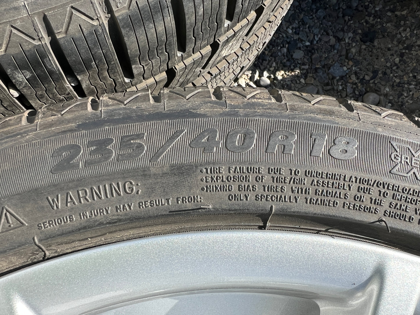 18" BMW Style 270M wheels and Michelin tires