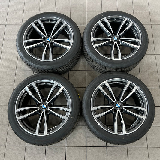 19" staggered BMW Style 647M wheels and Hankook summer tires