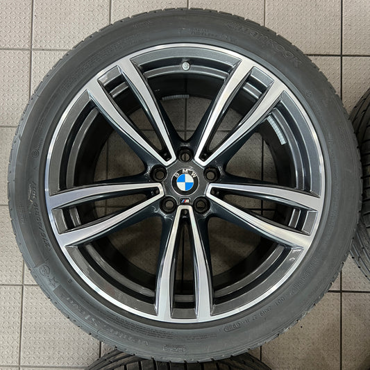 19" staggered BMW Style 647M wheels and Hankook summer tires