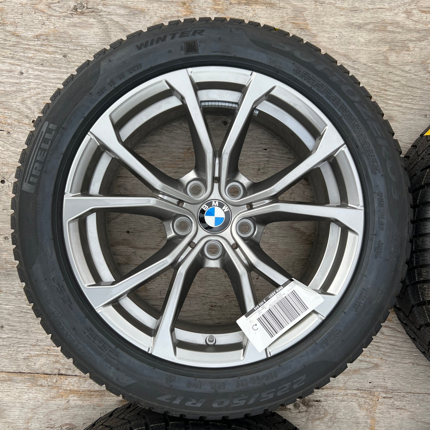Brand new 17” BMW Style 776 wheels and 225/50R17 winter tires for 3/4-series