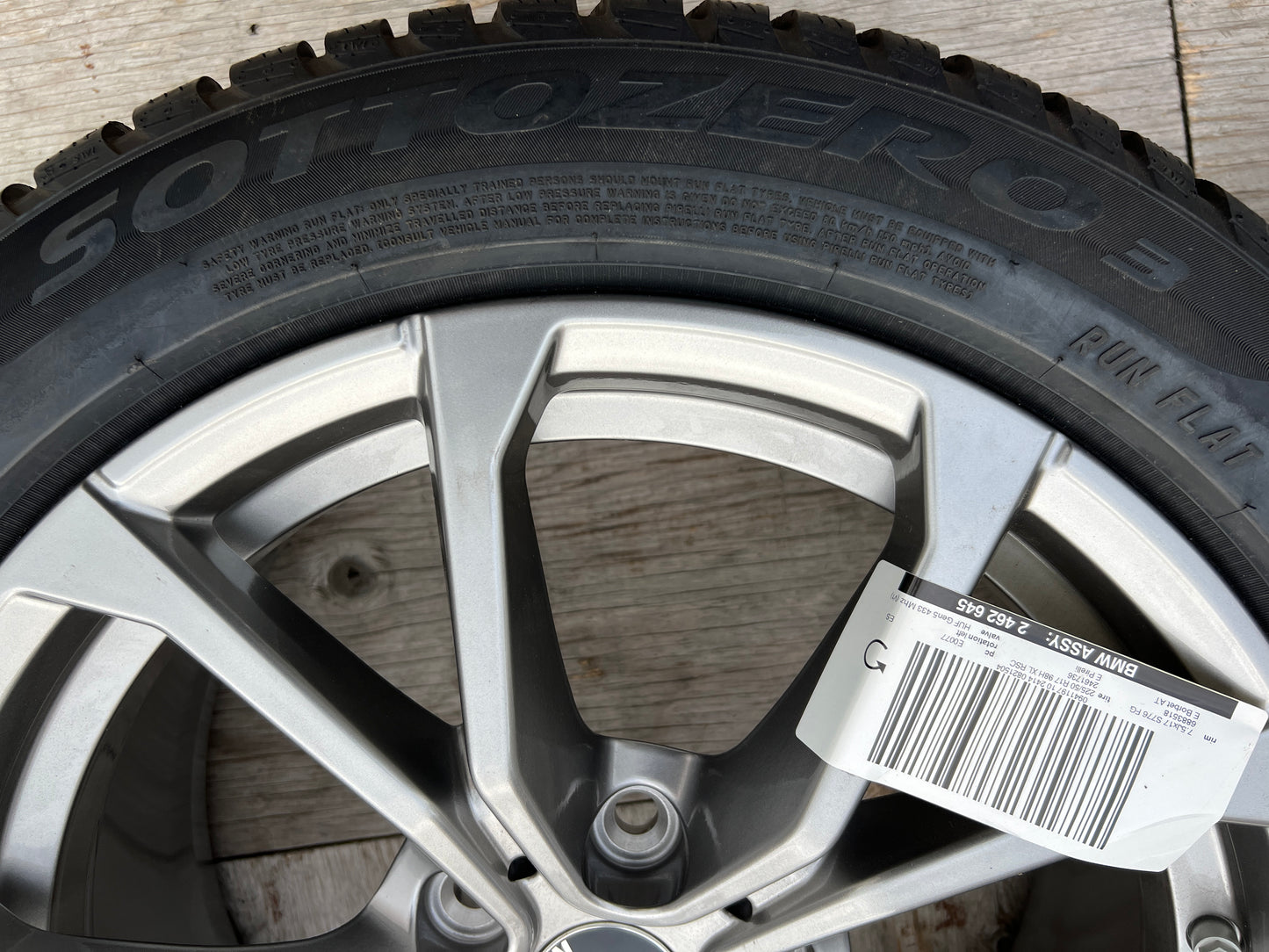 Brand new 17” BMW Style 776 wheels and 225/50R17 winter tires for 3/4-series