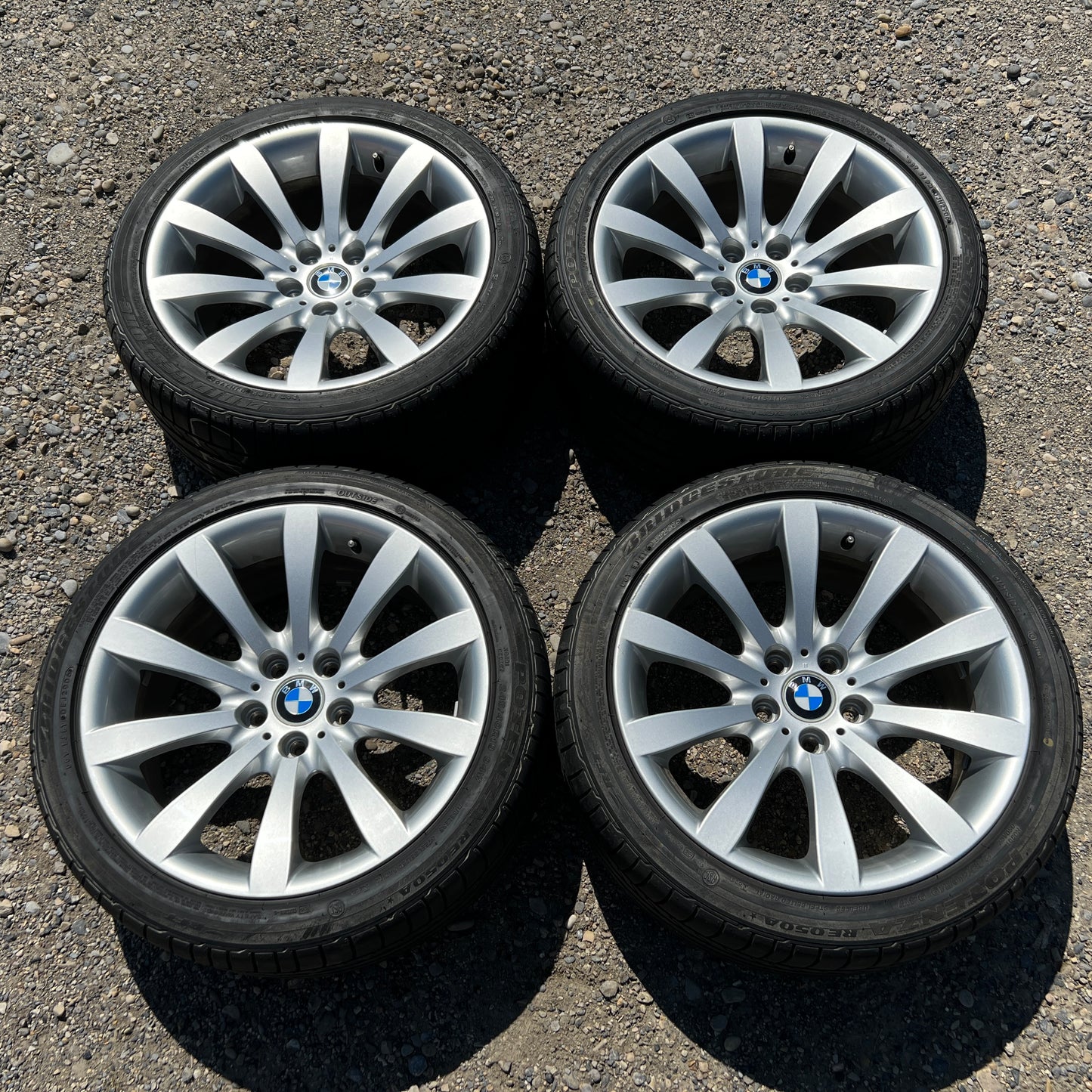 19” BMW Style 218 wheels and Bridgestone summer tires