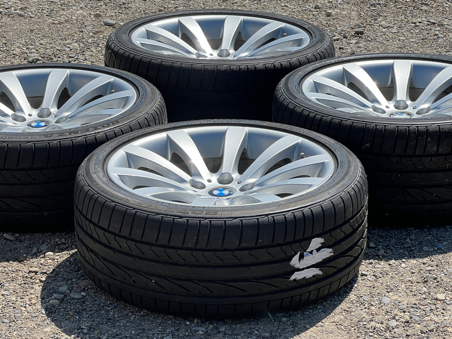 19” BMW Style 218 wheels and Bridgestone summer tires