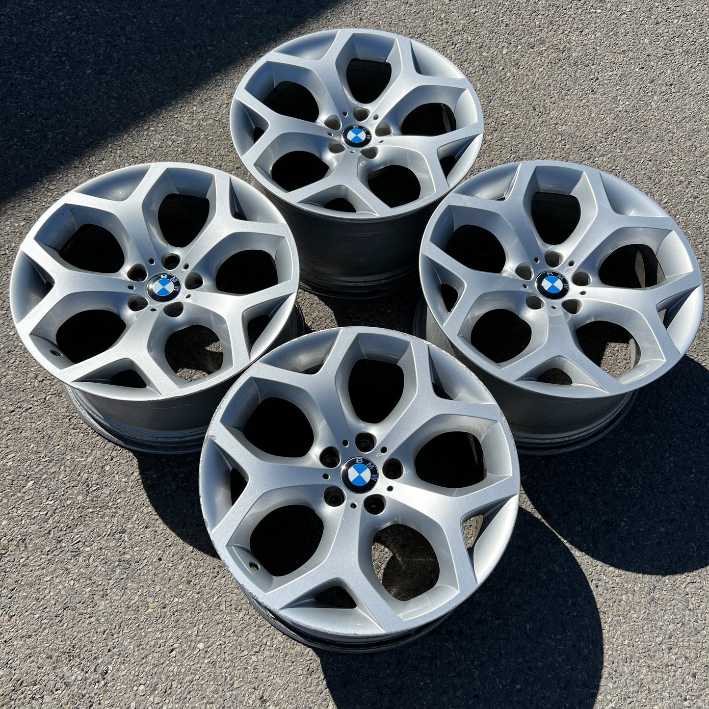 20" staggered BMW Style 214 wheels