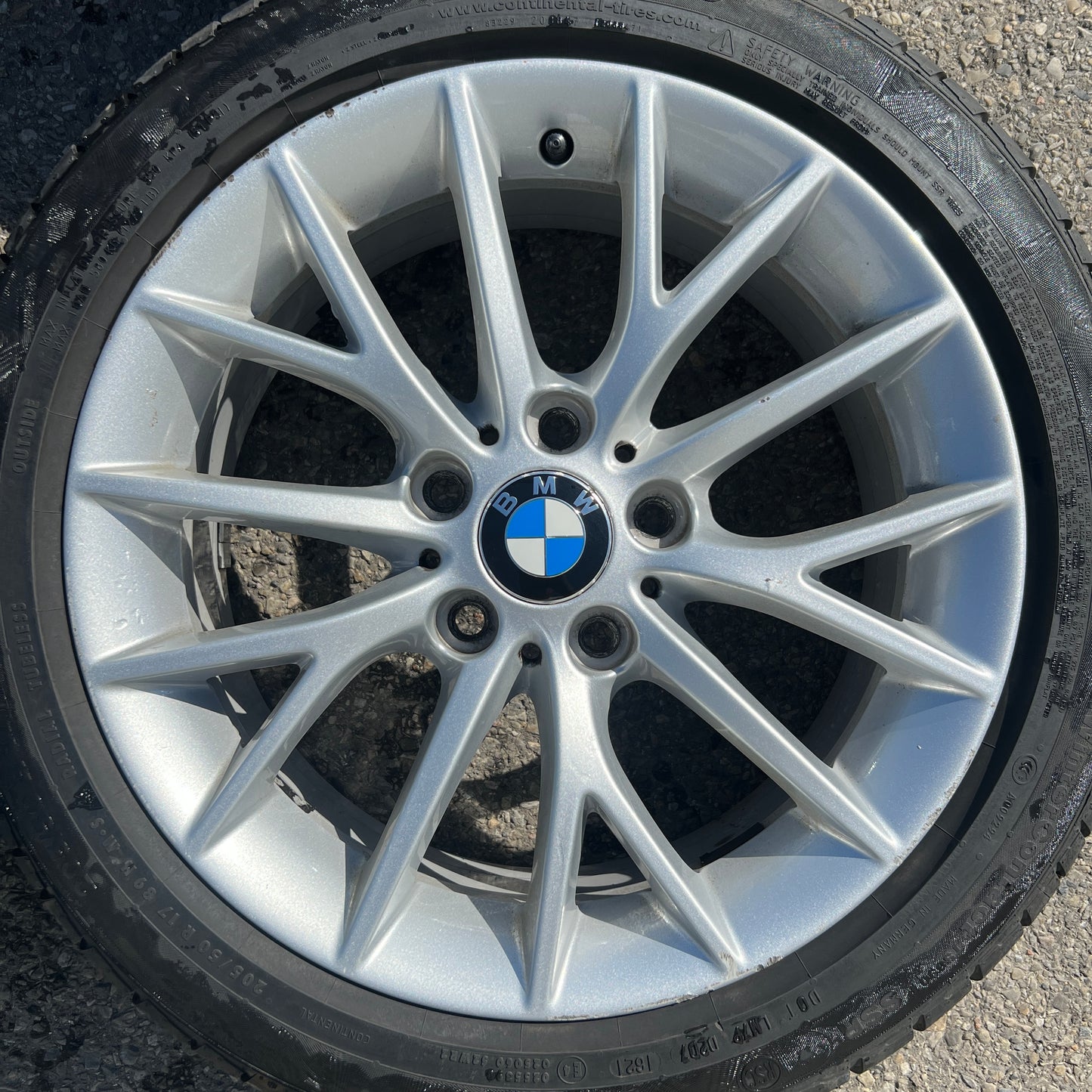 17” BMW Style 380 wheels and 205/50R17 winter tires for 1/2-series