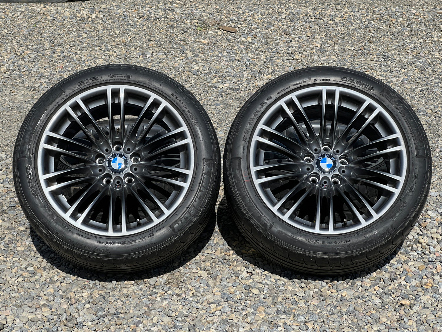 18" BMW Style 219M BBS forged wheels and Michelin PS2 tires