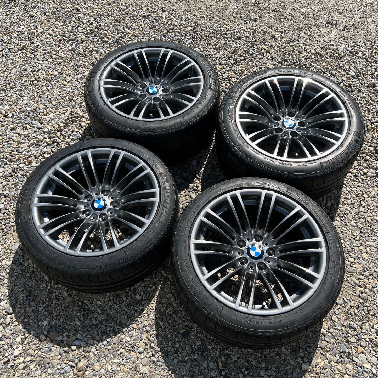 18" BMW Style 219M BBS forged wheels and Michelin PS2 tires