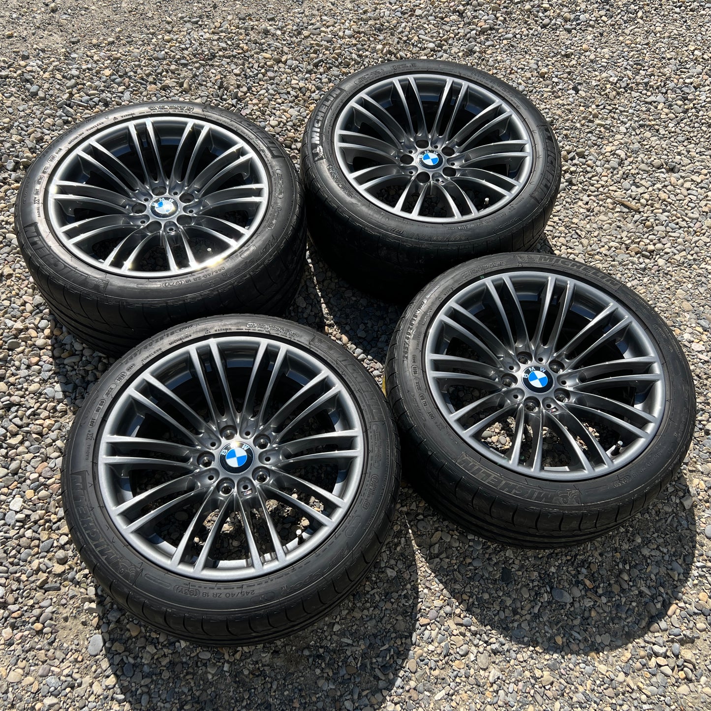 18" BMW Style 219M BBS forged wheels and Michelin PS2 tires