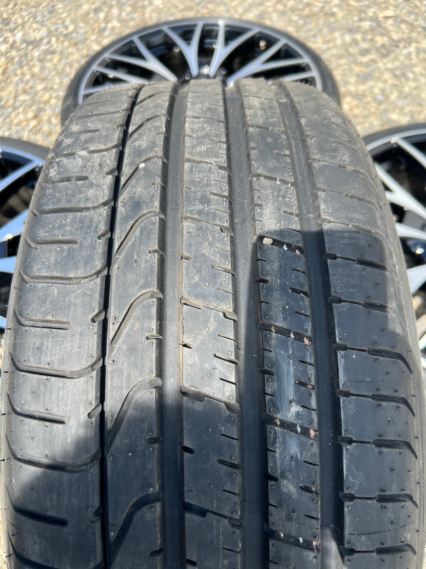 20” BMW Style 404 staggered wheels and Pirelli P Zero tires