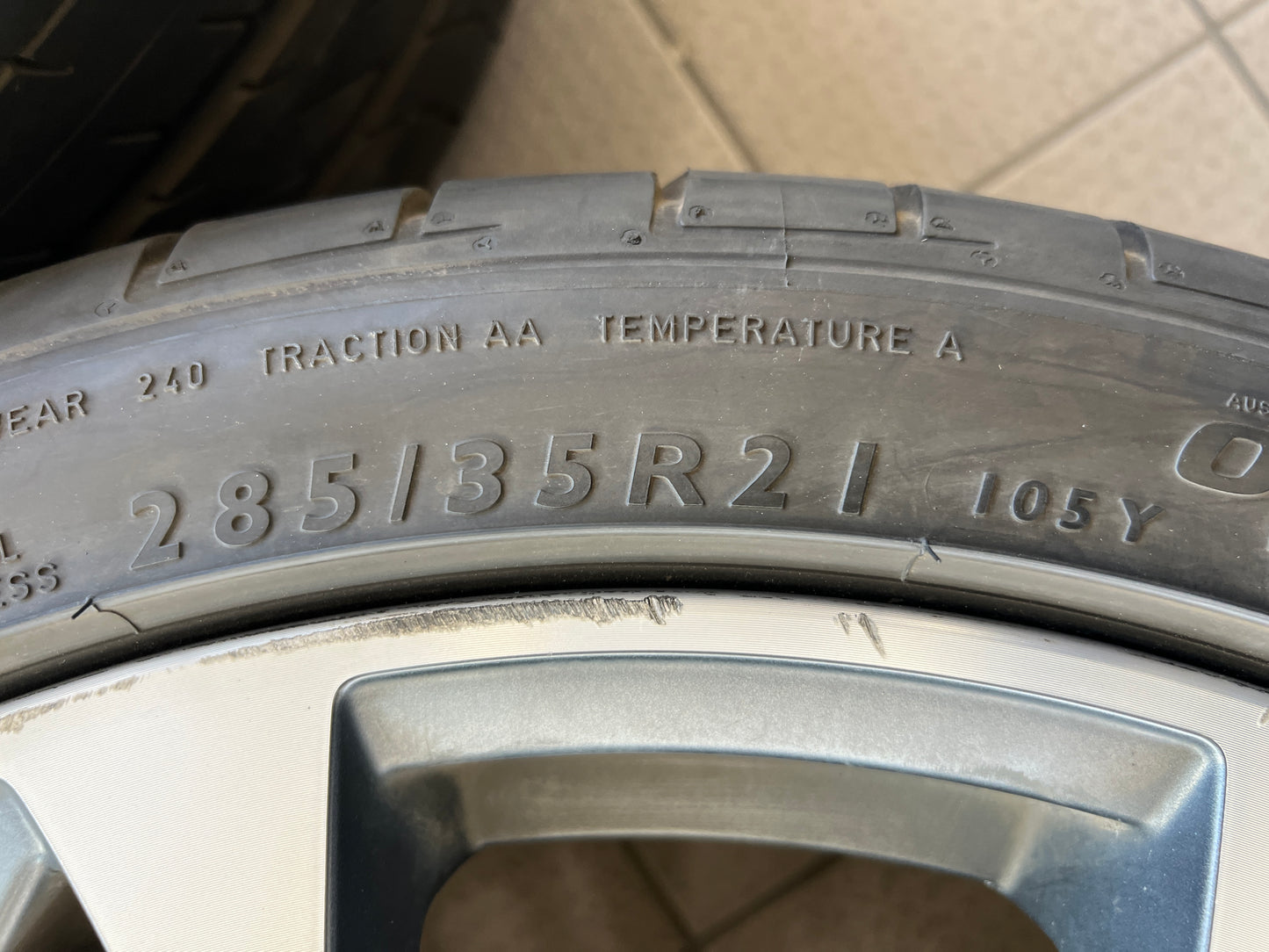 21” staggered BMW Style 599M X5/X6 wheels and summer tires