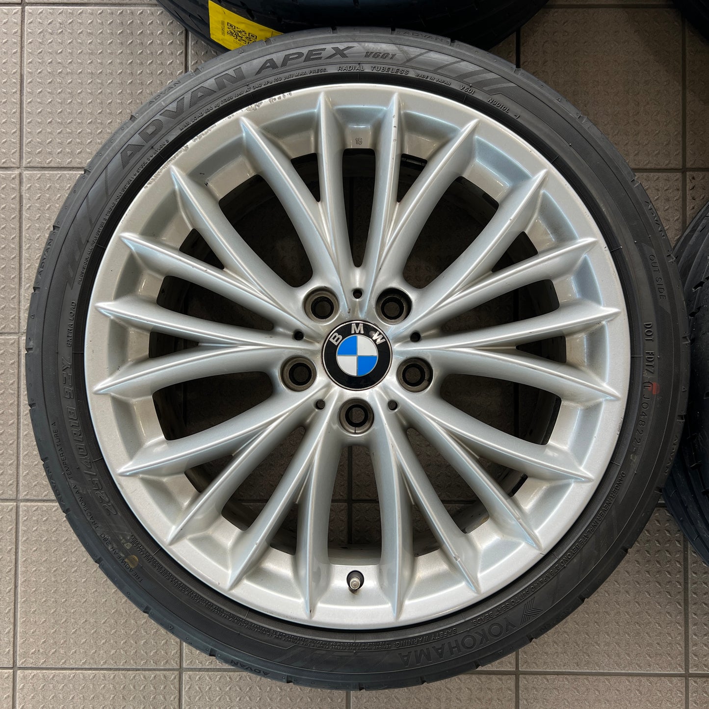 18” Staggered BMW Style 342 wheels and Yokohama summer tires for 3/4-series