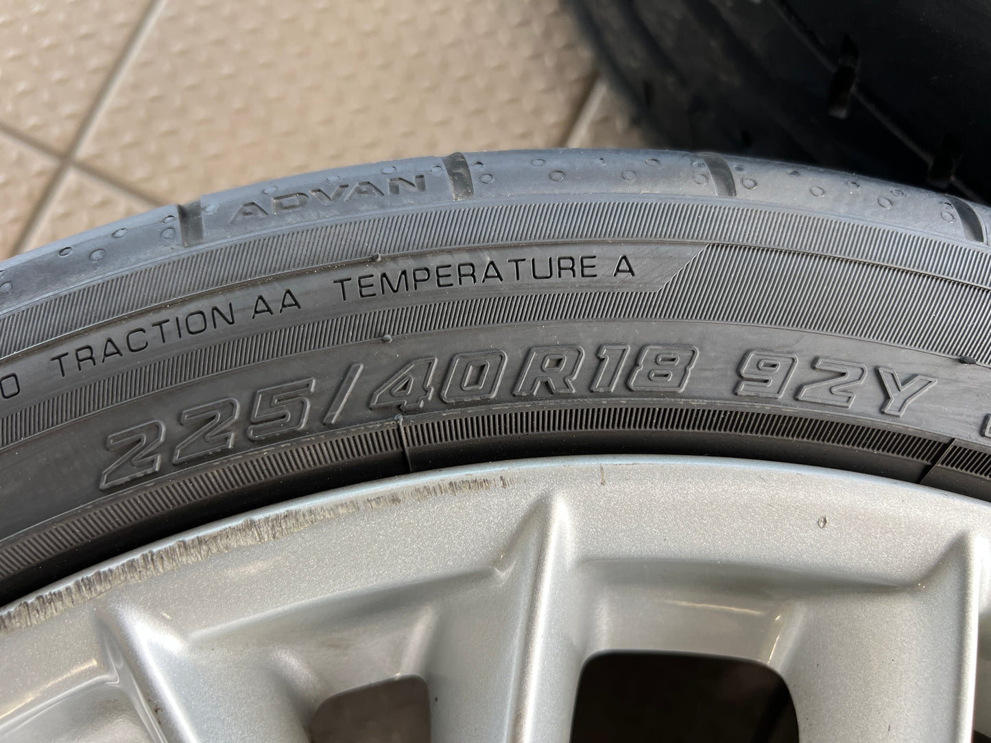18” Staggered BMW Style 342 wheels and Yokohama summer tires for 3/4-series
