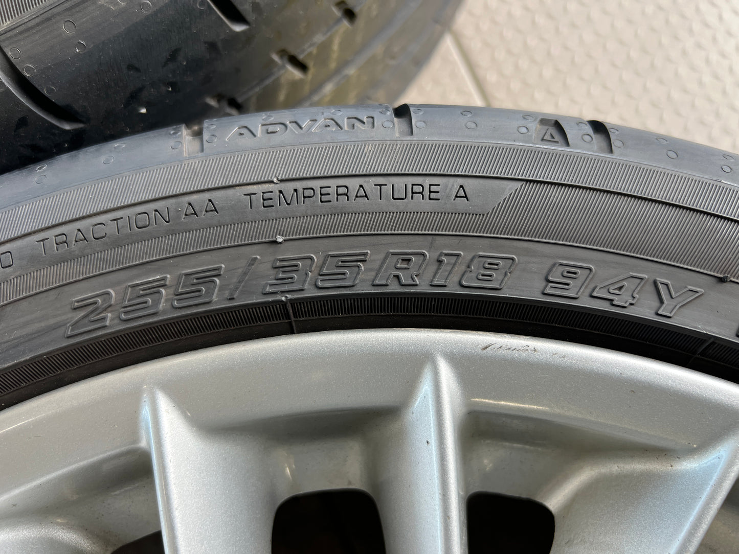 18” Staggered BMW Style 342 wheels and Yokohama summer tires for 3/4-series