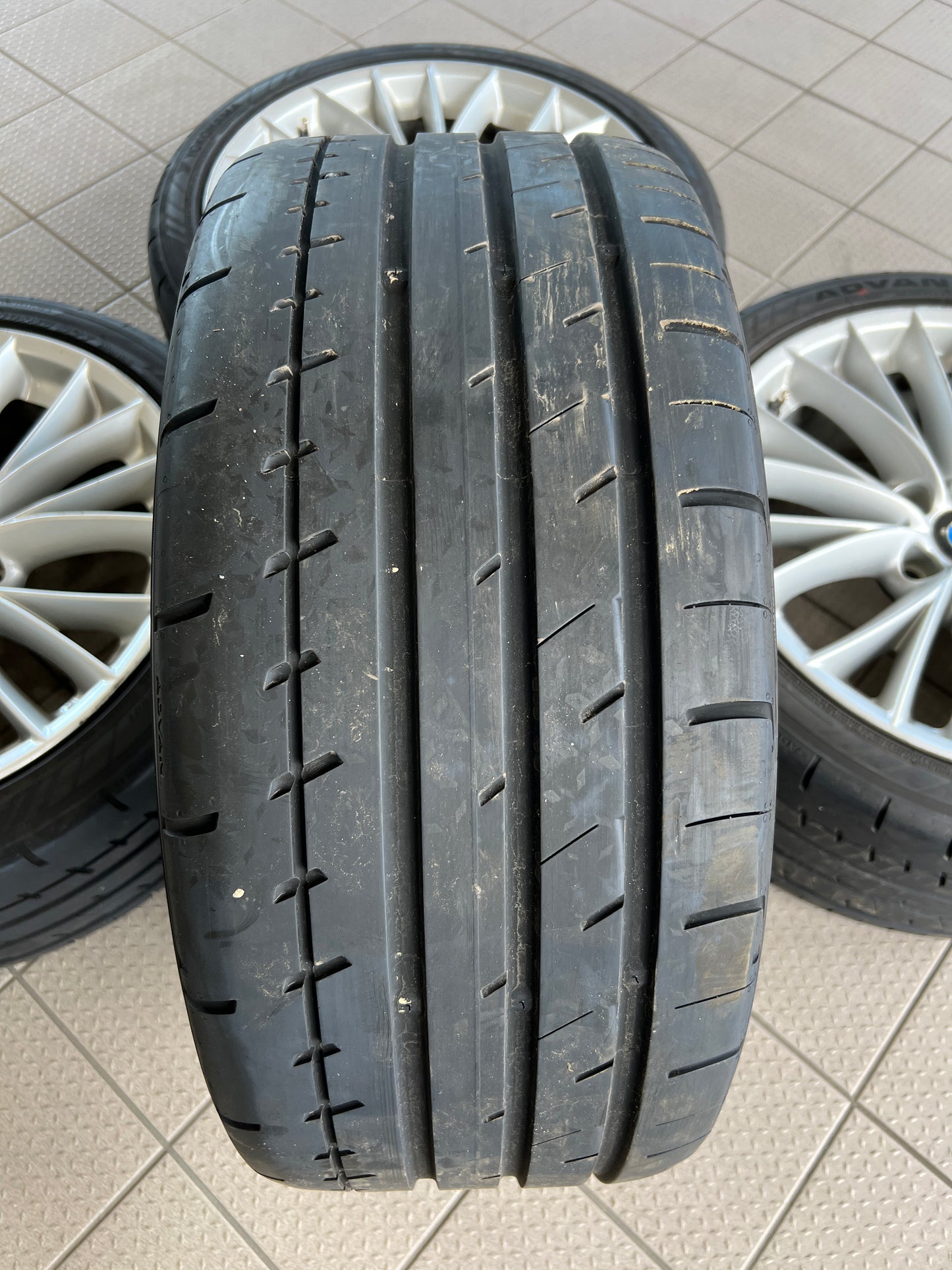 18” Staggered BMW Style 342 wheels and Yokohama summer tires for 3/4-series