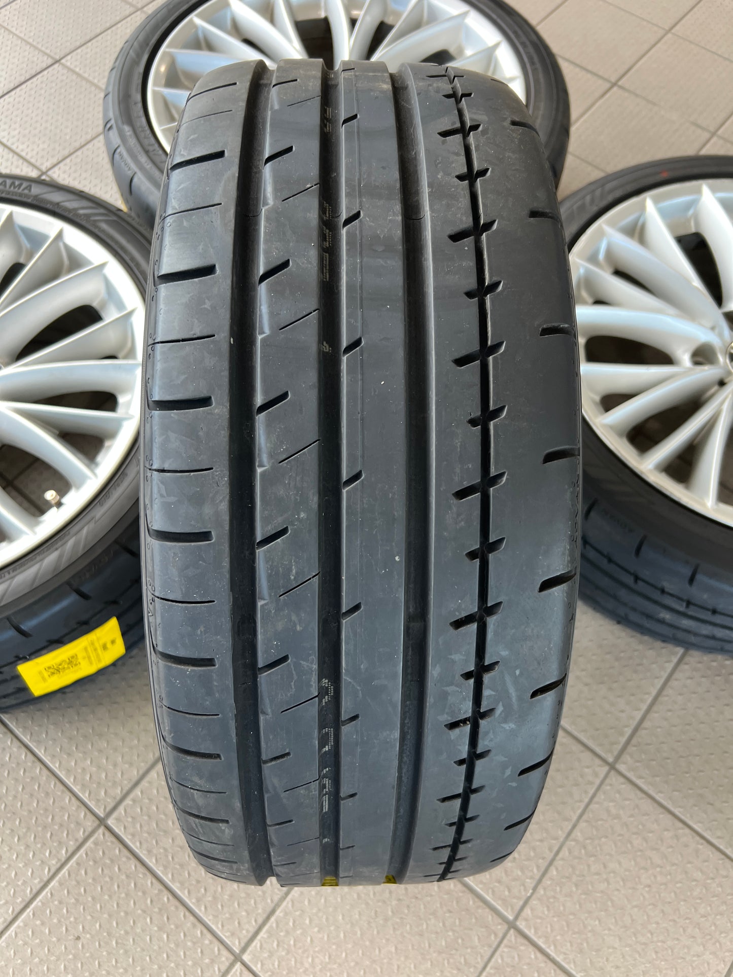 18” Staggered BMW Style 342 wheels and Yokohama summer tires for 3/4-series