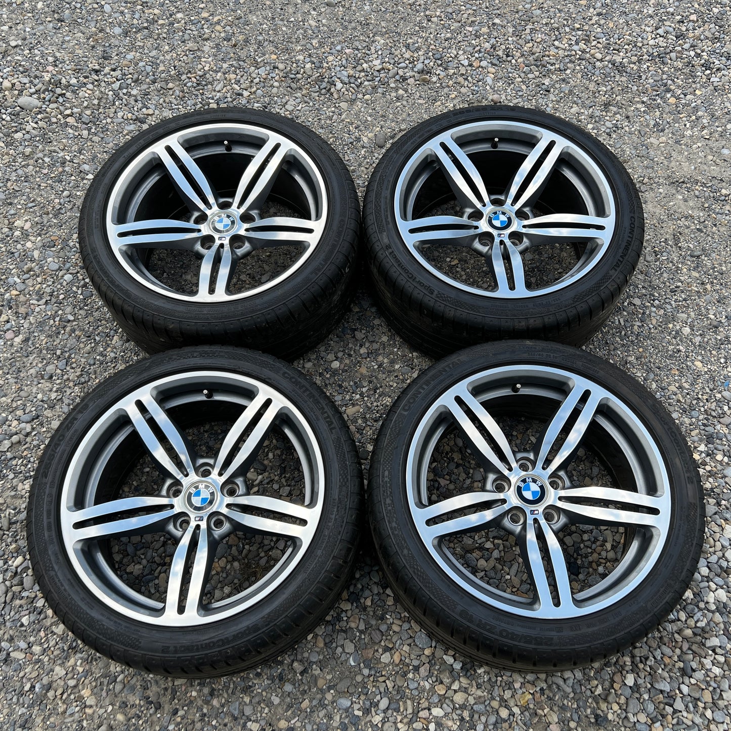19” BMW Style 167M M6 forged wheels and tires