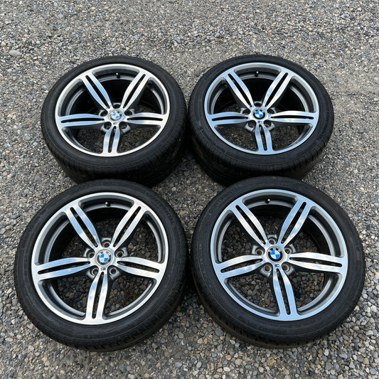 19” BMW Style 167M M6 forged wheels and tires
