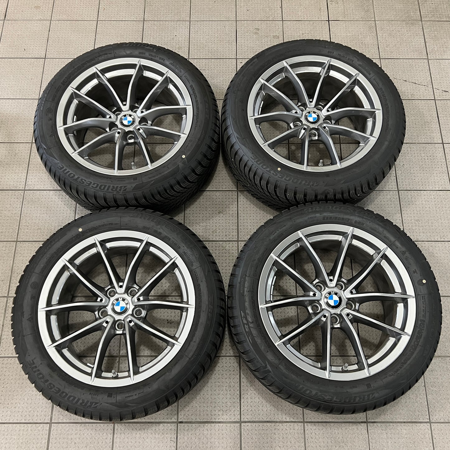 17” BMW Style 768 wheels and 225/50R17 Bridgestone Blizzak winter tires