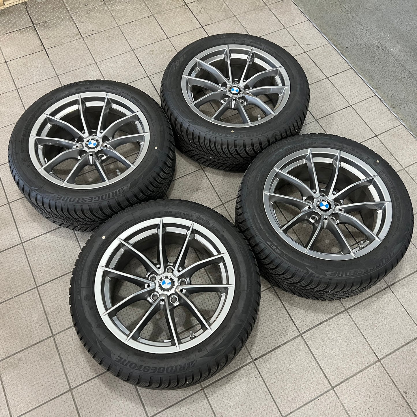 17” BMW Style 768 wheels and 225/50R17 Bridgestone Blizzak winter tires