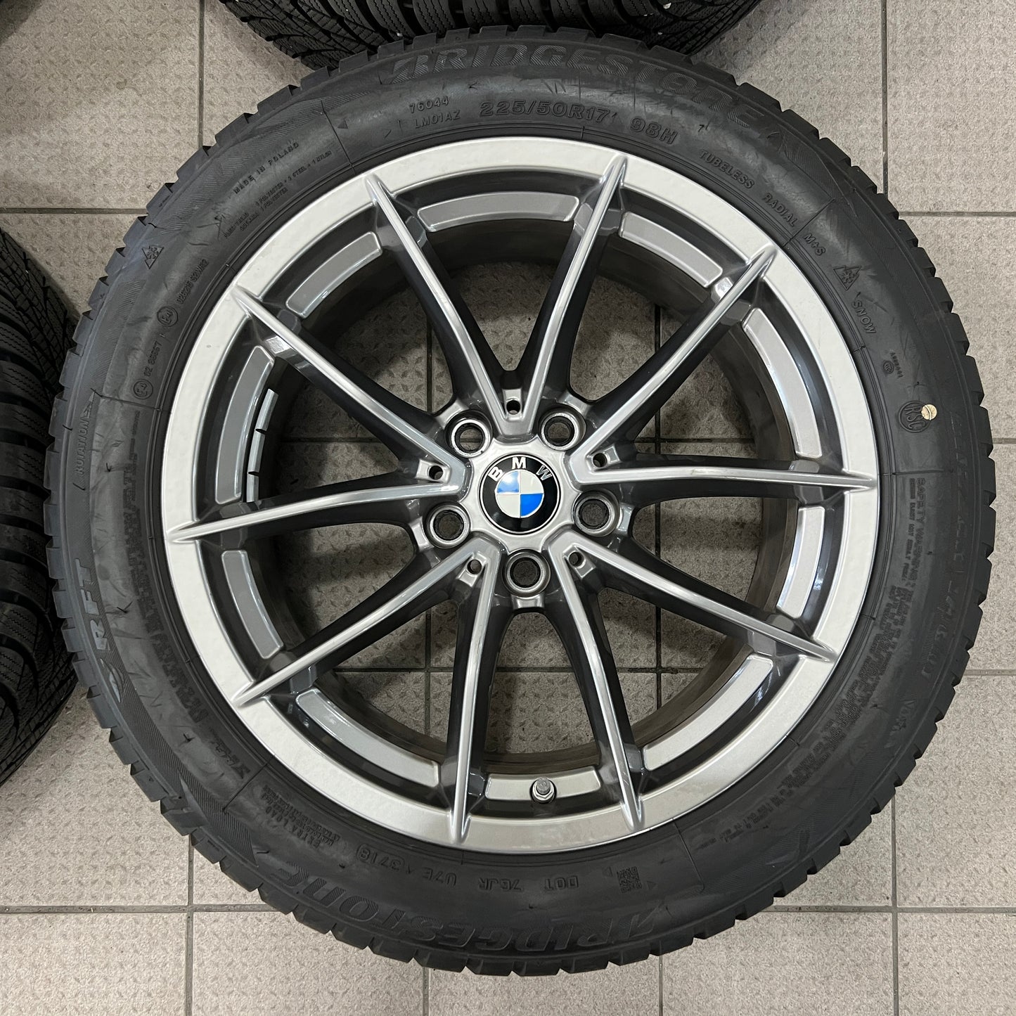 17” BMW Style 768 wheels and 225/50R17 Bridgestone Blizzak winter tires