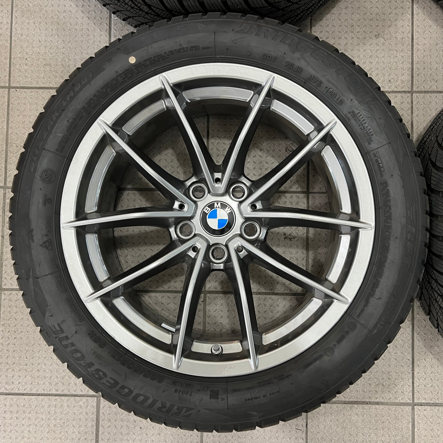 17” BMW Style 768 wheels and 225/50R17 Bridgestone Blizzak winter tires