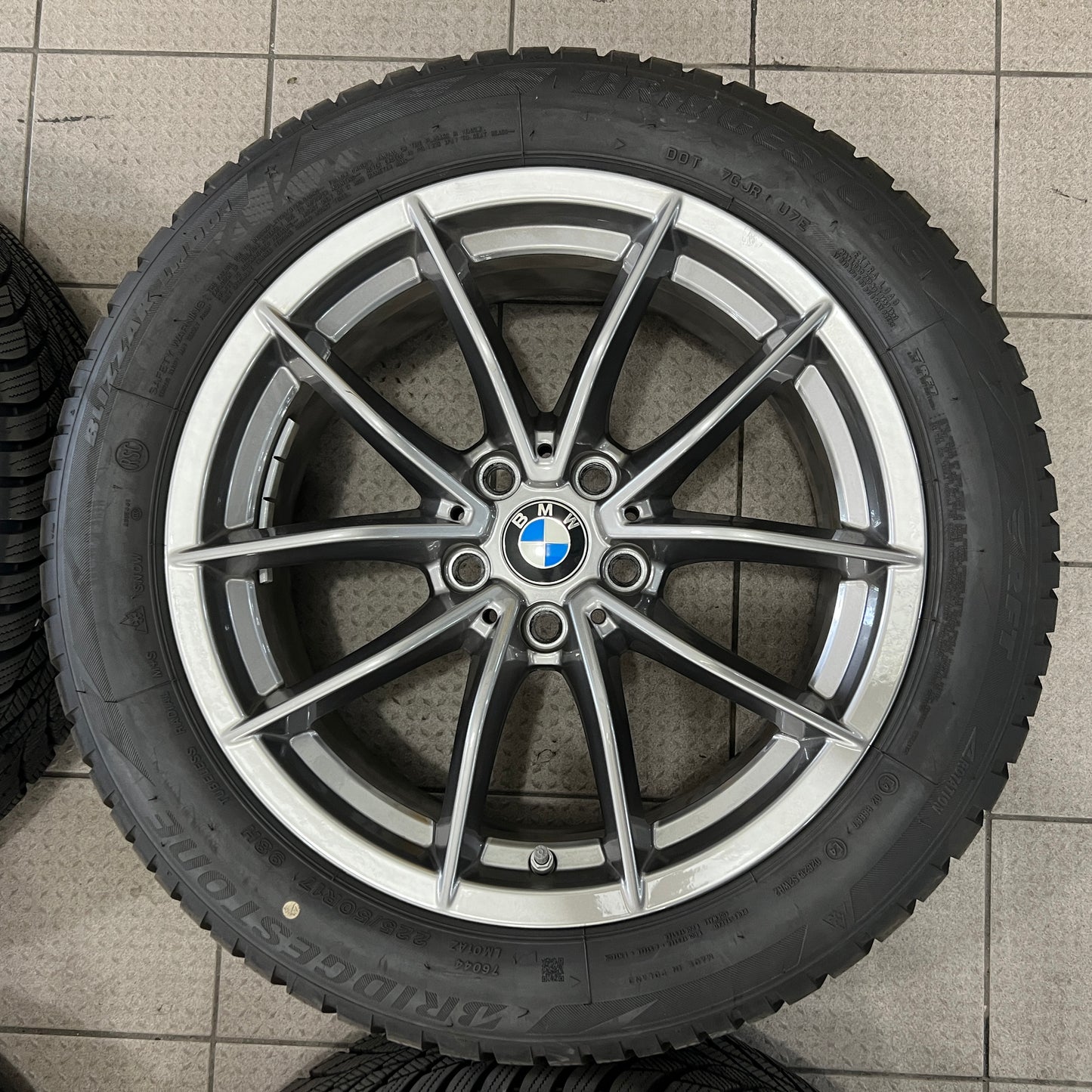 17” BMW Style 768 wheels and 225/50R17 Bridgestone Blizzak winter tires