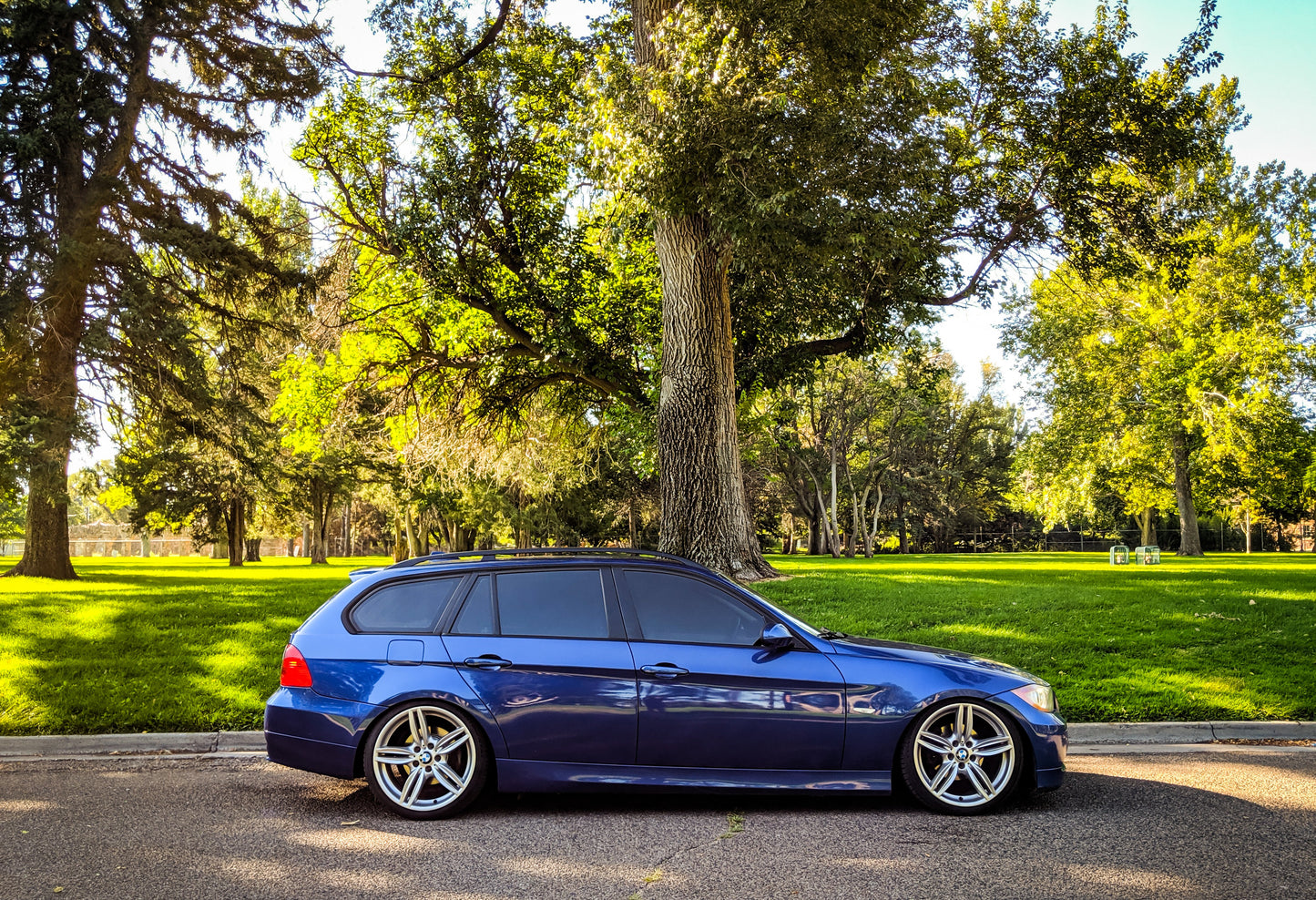 19” staggered BMW Style 351M wheels and tires