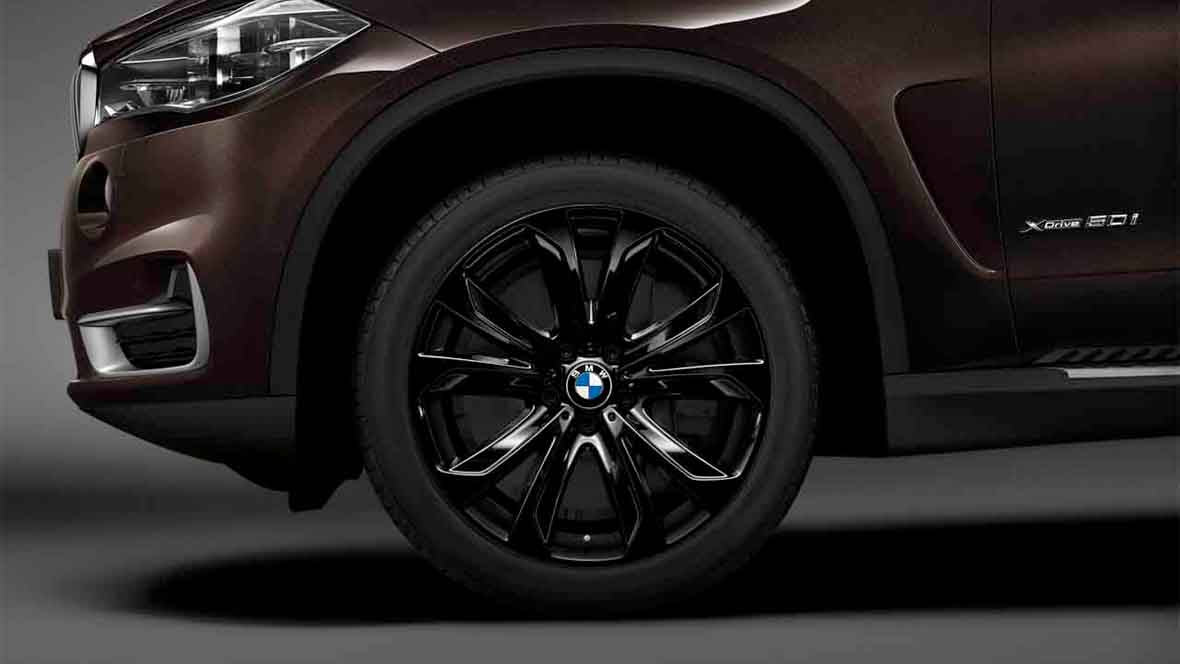 20” BMW Style 491 gloss black wheels