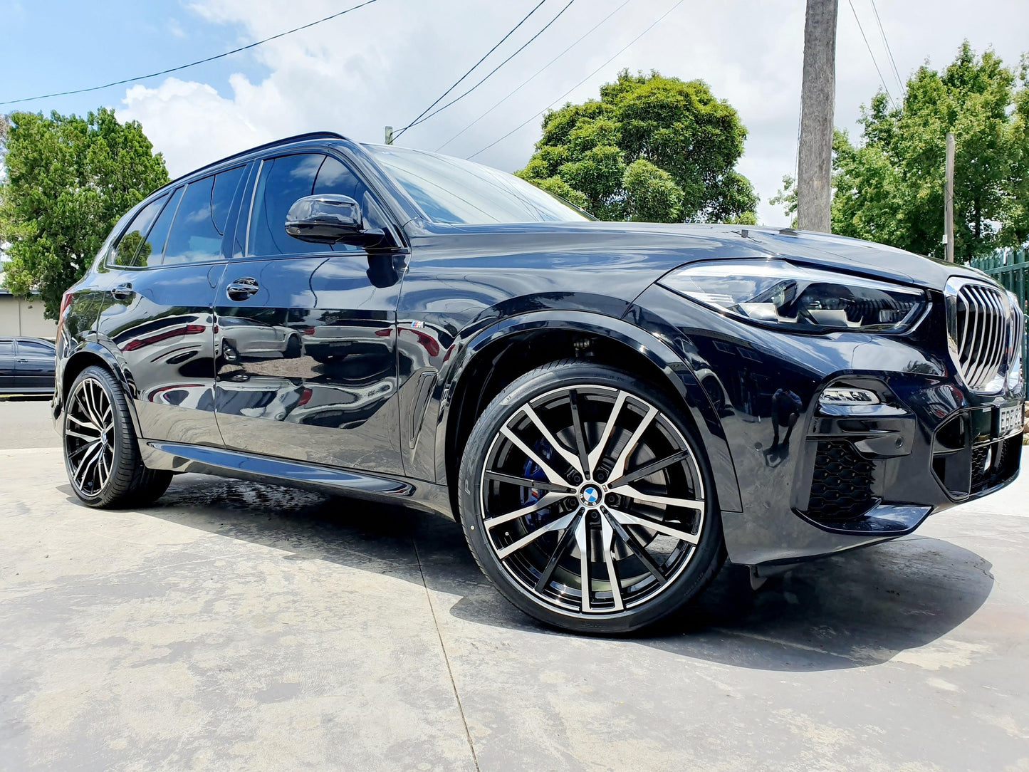 22” BMW Style 742M wheels and Continental summer tires