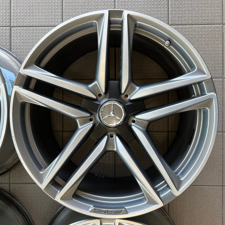 20” staggered Mercedes-Benz E63 AMG wheels (Made by BBS in Germany)