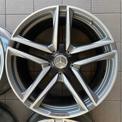 20” staggered Mercedes-Benz E63 AMG wheels (Made by BBS in Germany)